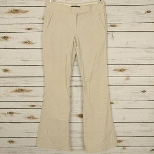 THEORY Women's Flare Pant in Beige Stripe